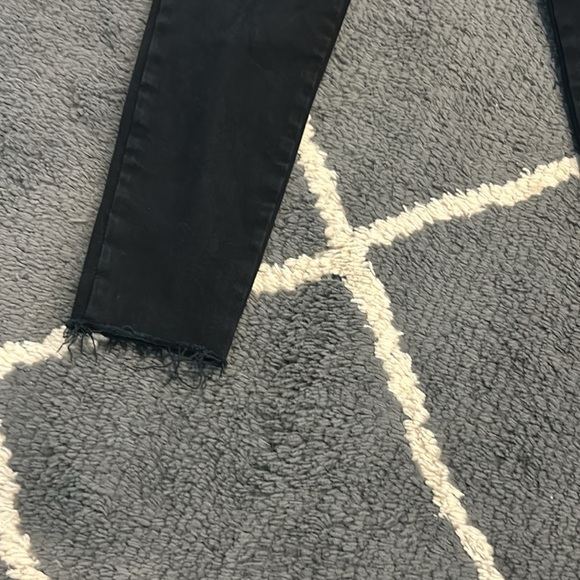 Frame Le One Skinny Black Jeans Size 1 - Picture 3 of 8
